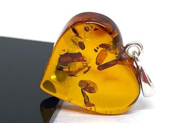 Topkwaliteit - Sprankelend Baltisch Amber Hartvormige Hanger