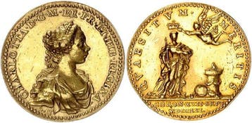 Verenigd Koninkrijk. George III (1760-1820). Goldmedaille