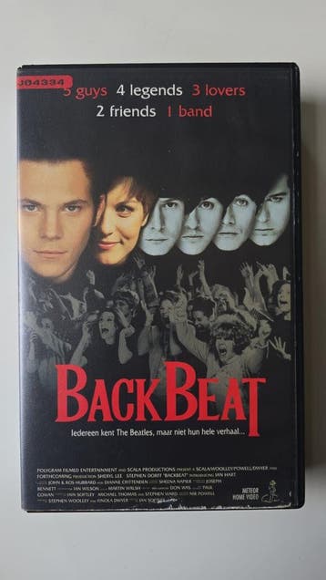 BACKBEAT (EX RENTAL) (VHS), Cd's en Dvd's, Gebruikt