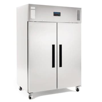 Polar G-serie 2-deurs vriezer RVS 1200 liter, Verzenden, Nieuw in verpakking, Koelen en Vriezen