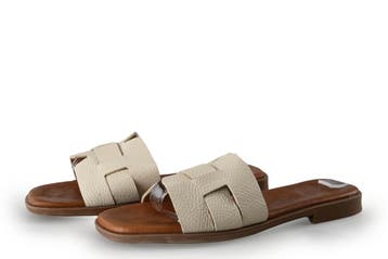 Manfield Muiltjes in maat 38 Wit, Kleding | Dames, Verzenden, Wit, Manfield, Gedragen