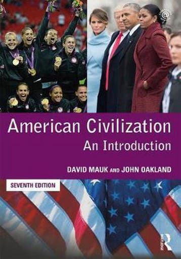 American Civilization 9781138631724 David Mauk, Verzenden, David Mauk