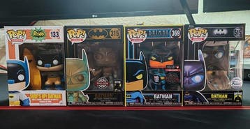 Funko - Funko Pop - Set di 8 Hereos: Batman & The Joker &
