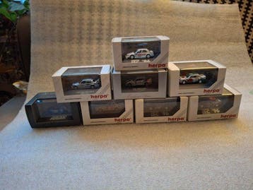 Herpa 1:87 - Modelauto (8) - Diverse DTM modellen 96