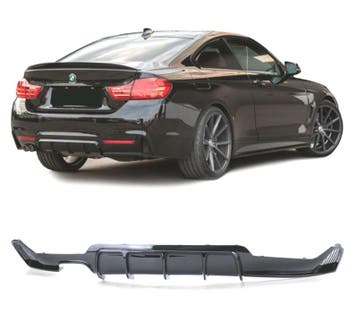 DIFFUSEUR BMW F32 F33 F36 13-20 M PERFORMANCE NOIR BRILLANT, Verzenden