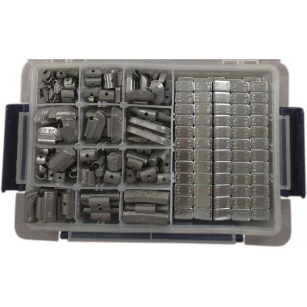 Balanceergewichten / wielgewicht assortiment 150-delig, Auto diversen, Autogereedschap, Nieuw, Verzenden