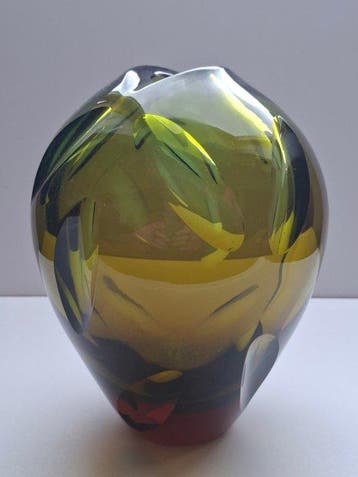 WMF - Erich Jachmann - Vase balustre - Verre