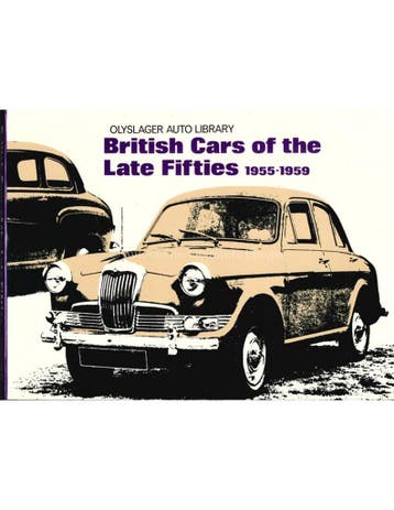 BRITISH CARS OF THE LATE FIFTIES 1955 - 1959, Boeken, Ophalen of Verzenden, Nieuw
