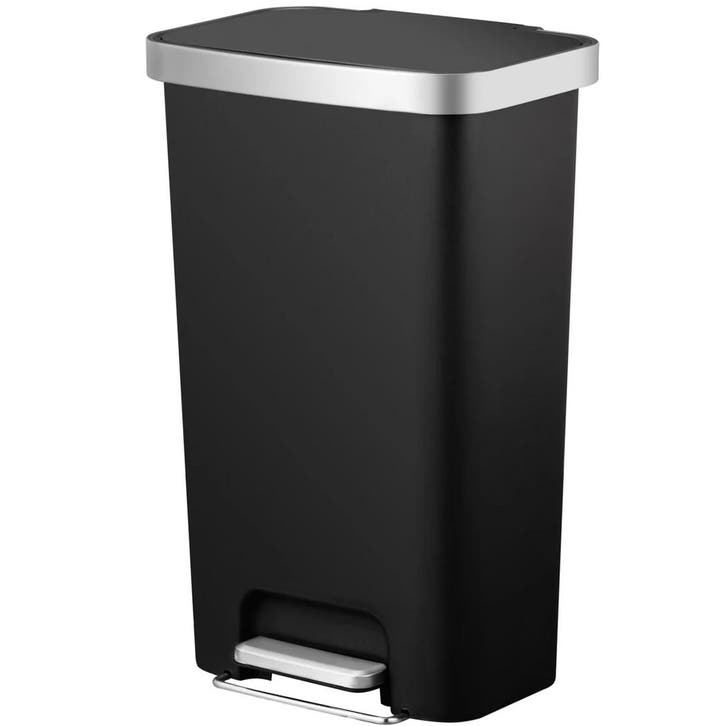 Pedaalemmer | HANA | Kunststof/RVS | Zwart | 45L |, Zakelijke goederen, Horeca | Keukenapparatuur, Nieuw in verpakking, Verzenden