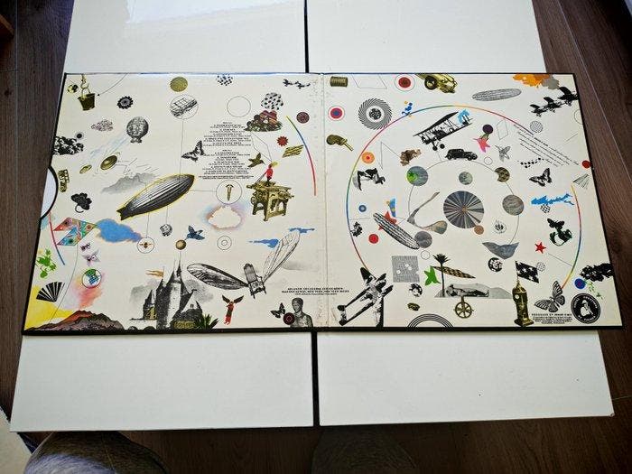 Led Zeppelin - Led Zeppelin III - with rotating wheel, Cd's en Dvd's, Vinyl Singles