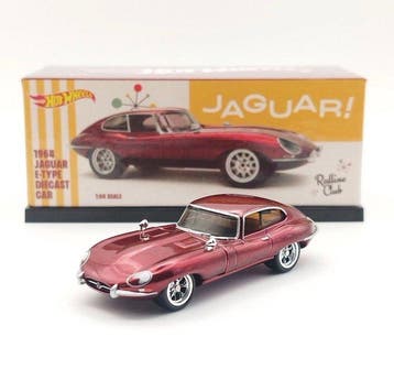 Hot Wheels 1:64 - Voiture miniature - Jaguar E-Type 1964 -, Hobby & Loisirs créatifs