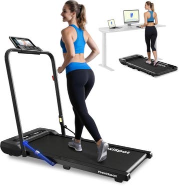 Loopband - Walking pad - Wandelband - 1-6 km/u - Zwart - GP0, Sport en Fitness, Verzenden, Nieuw