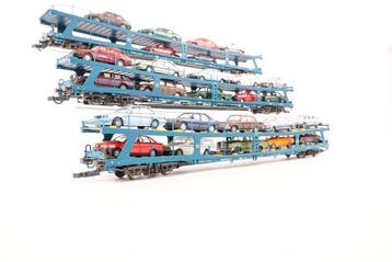 Roco H0 - Modeltrein goederenwagon (3) - Drie, Nieuw