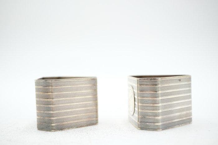Servetring (2) - .833 zilver, Antiek en Kunst, Antiek | Zilver en Goud