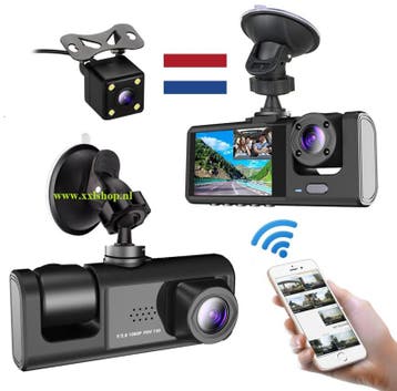 Dashboardcamera nachtzicht dash cam dashcam + WIFI + CAMERA, Verzenden