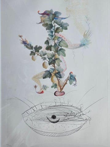 Salvador Dali (1904-1989) - Flordali. Reverence du