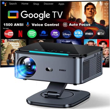 4K Projector 1500 ANSI | Retour deal | 30% Korting, Audio, Tv en Foto, Beamers, Nieuw, LCD, Full HD (1080), Verzenden