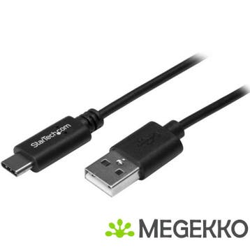 StarTech.com USB2AC50CM 0.5m USB A USB C Zwart USB-kabel, Verzenden, Nieuw