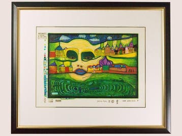 Friedensreich Hundertwasser (1928-2000) - Irinaland über dem