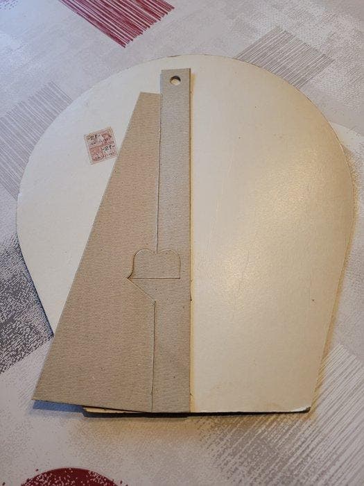 Reclamekarton kaas Vache qui rit - Reclamebord - karton, Antiquités & Art, Antiquités | Assiettes décoratives & Carrelages