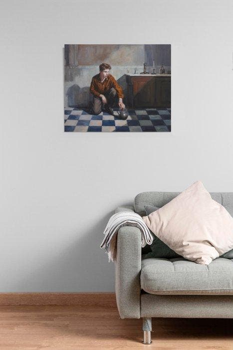 Carlos Asensio - Yang II, Antiquités & Art, Art | Peinture | Moderne