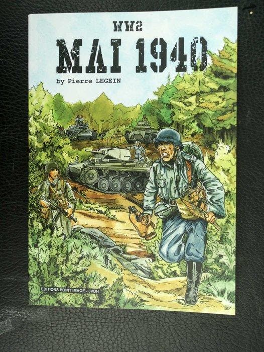 WW2 - Mai 1940 - Carnet de croquis + dédicace - B - 1 Album, Livres, BD
