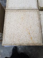 Dalles granit Yellow Rock 40x40x3 14,40 m² LIQUIDATION STOCK, Doe-het-zelf en Bouw, Ophalen, Carrelage de sol
