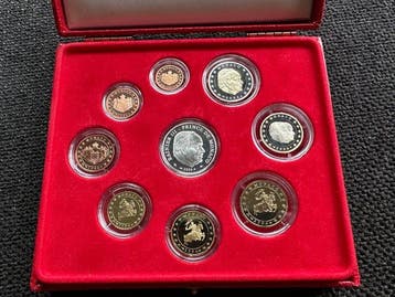 Monaco. Proof Set 2004 Sainte Dévote (incl. 5 Euro silver