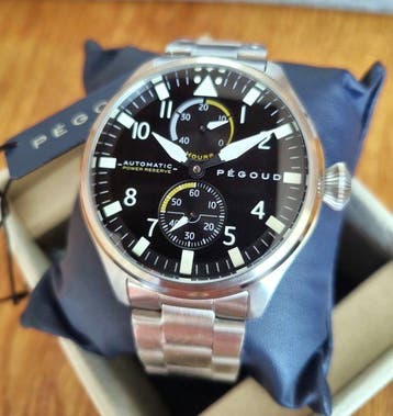 Pégoud - PILOTAGÈ - Automatic - Power Reserve - Flieger -