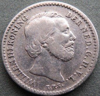 Nederland. Willem III. 10 Cents 1856 (Zonder minimumprijs)