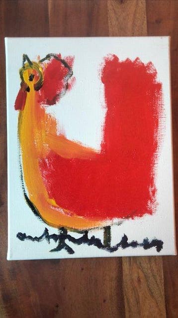 Anton Heyboer (1924-2005) - Kip