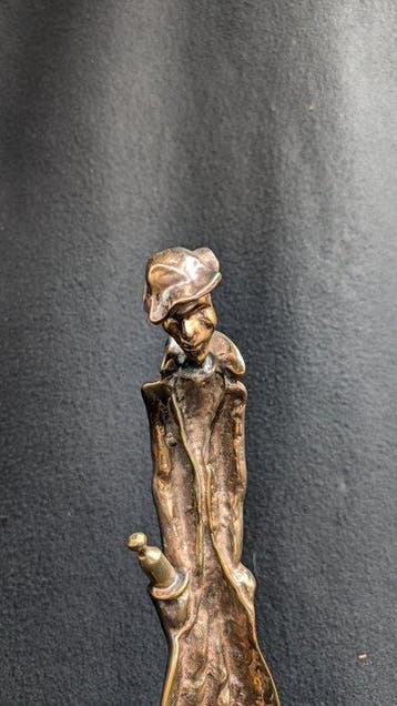 Yves Lohe (1947) - sculptuur, Arsene - 33 cm - Brons, Antiek en Kunst