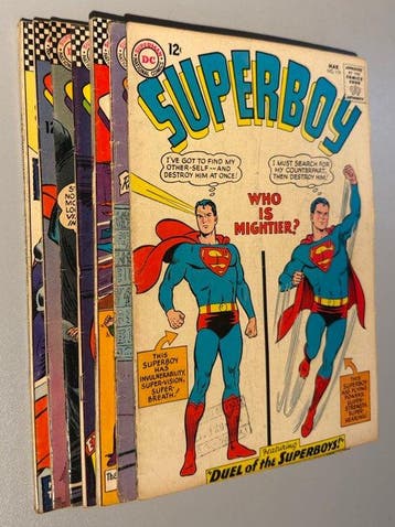 Superboy #119, 123, 129, 131, 132, 135, 138 - 7 Comic -, Nieuw