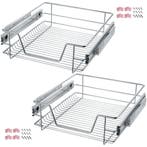 tectake Telescopische lade voor keuken en slaapkamer kasten, Verzenden, Nieuw