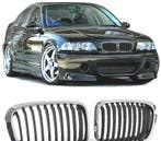 CALANDRES BMW E46 98-01 LOOK M NOIR CHROMÉ, Verzenden