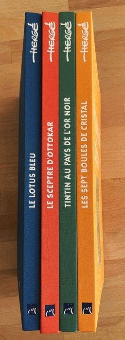 Les Archives Tintin - 4 Album - Eerste druk - 2010/2011, Boeken, Nieuw