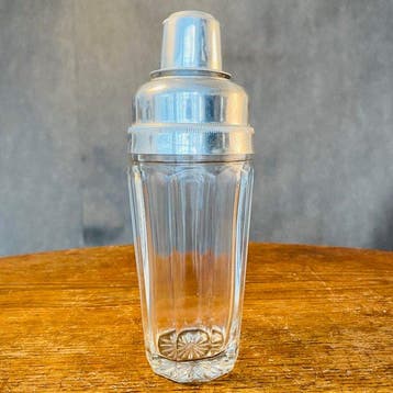 Shaker à cocktail - Cristal, Aluminium