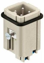 Harting Han 3A Connecteur Mâle À Verrouillage Rapide Insert, Verzenden, Nieuw