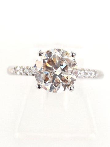 Sans prix de réserve - Bague de fiançailles - 14 carats Or