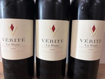 2008 Verite La Muse - Sonoma Valley - 3 Flessen (0.75 liter), Nieuw