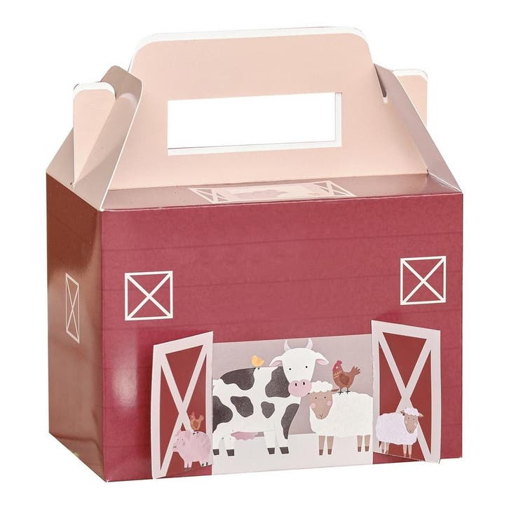Boerderij Uitdeeltasjes 18cm 5st, Hobby en Vrije tijd, Feestartikelen, Nieuw, Verzenden