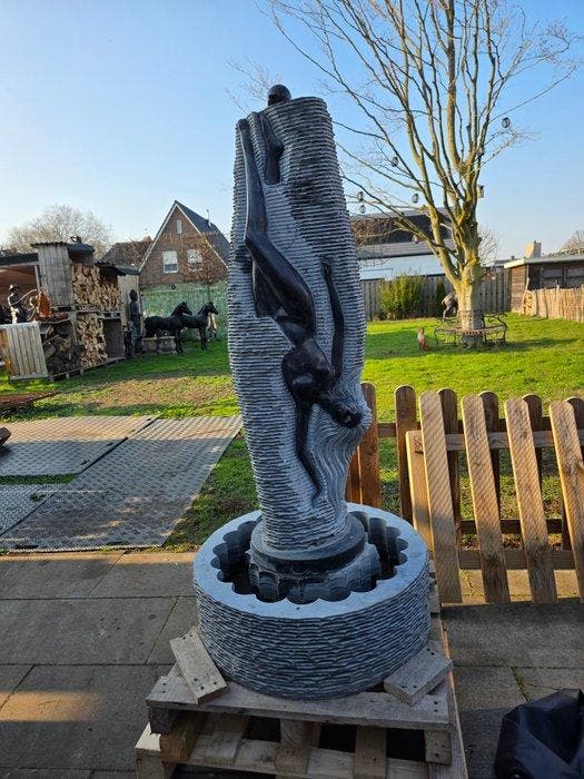 Fontein - 2026 - Marble Lady, Antiek en Kunst, Curiosa en Brocante