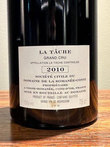 2010 Domaine de la Romanée-Conti - Bourgogne, La Tâche Grand, Verzamelen, Nieuw