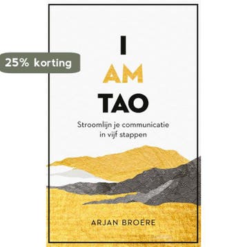 I am tao 9789047015314 Arjan Broere, Boeken, Verzenden, Zo goed als nieuw, Arjan Broere