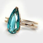 Sans prix de réserve - Bague - 14 carats Or rose, IGI 1,77, Nieuw