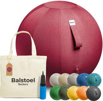 2dekans | Backerz Zitbal 65 CM - Zitballen met Hoes Linnen -, Ophalen of Verzenden, Nieuw