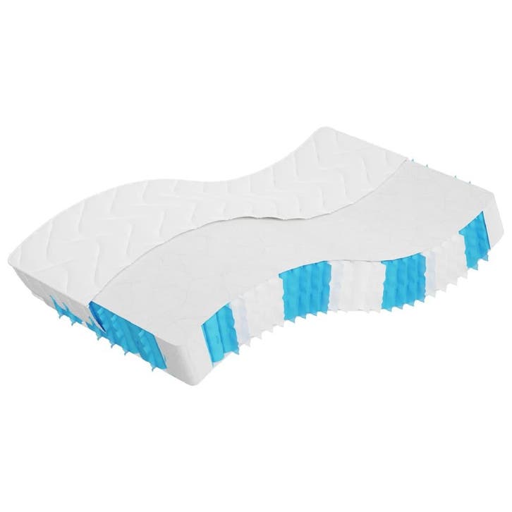 vidaXL Pocketveringmatras middelhard-hard 140x200 cm, Huis en Inrichting, Slaapkamer | Matrassen en Bedbodems, Nieuw, Verzenden