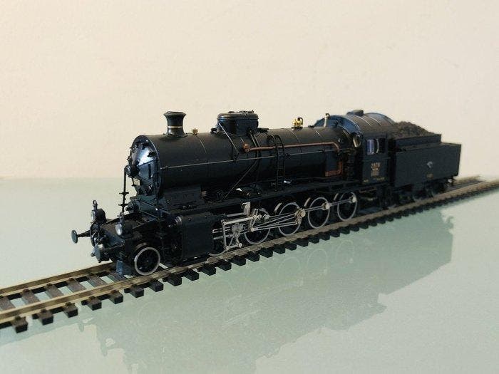 Roco H0 - 63321 - Stoomlocomotief met tender (1) - C 5/6 «, Hobby & Loisirs créatifs, Trains miniatures | HO