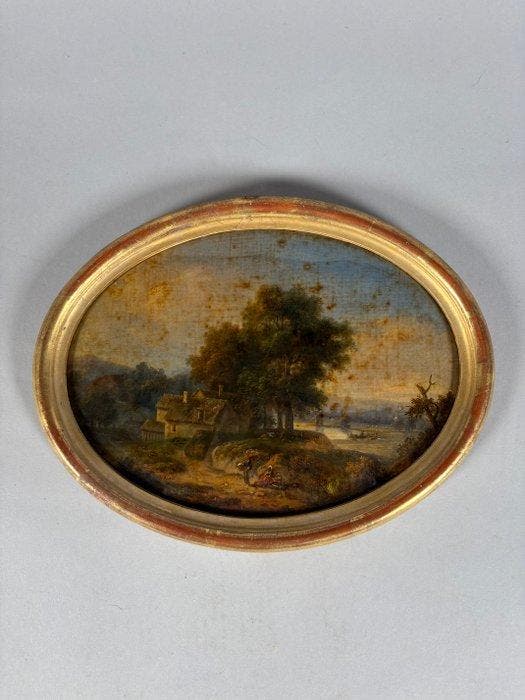 Jean Victor Bertin (1767-1842), Toegeschreven aan - Scène, Antiek en Kunst, Kunst | Schilderijen | Klassiek