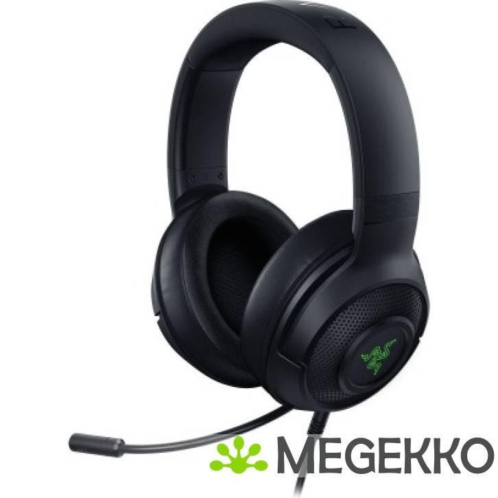 Razer Kraken V3 X USB Bedraad Zwart, Computers en Software, Overige Computers en Software, Nieuw, Verzenden